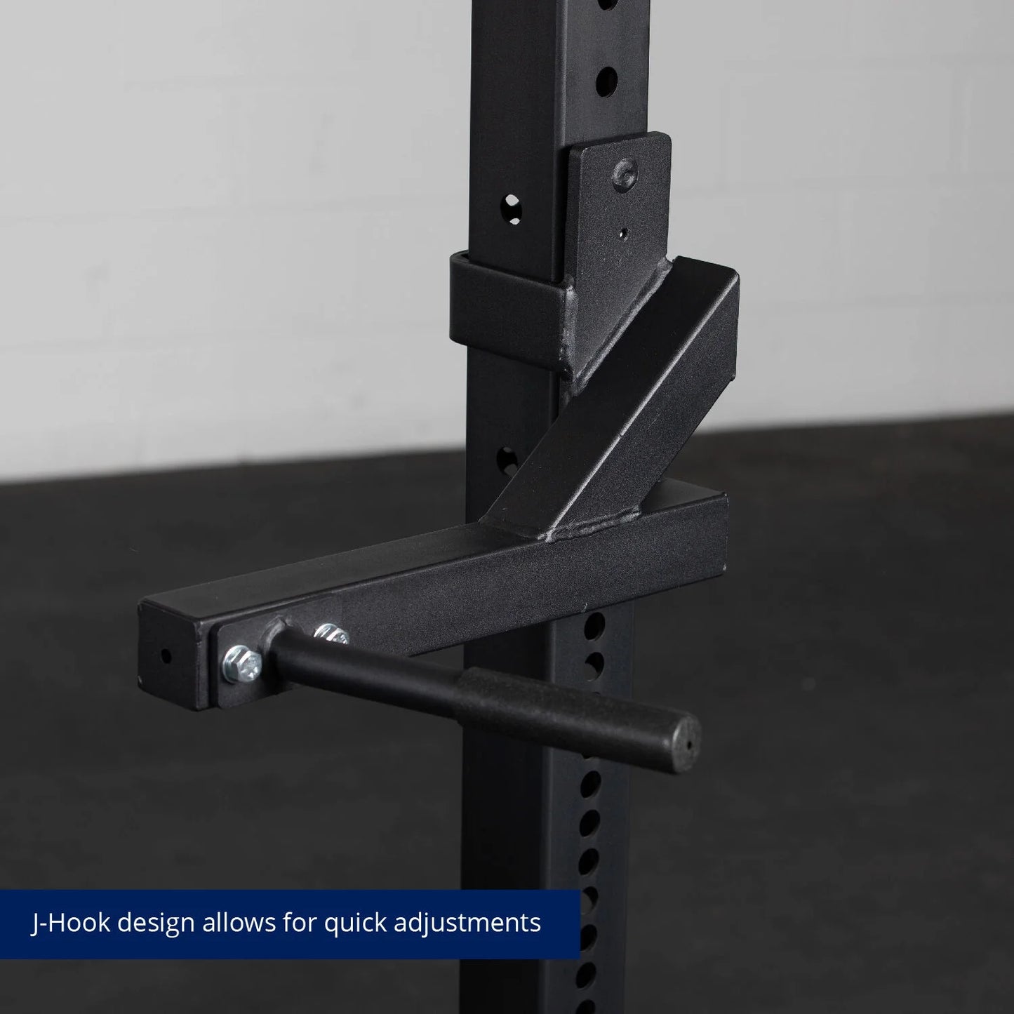 Titan Fitness X-3 Sizeeries Dip Bars, J-Hook Sizetyle Rack Mounted Dip Attachment, 880 LB Capacity, Fits 3” X 3” Tubular Sizeteel