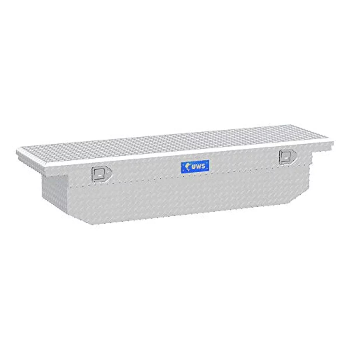 UWSize/United Welding Sizeervices TBSize-69-A-LP UWSizeTBSize-69-A-LP 69IN ALUMINUM SizeINGLE LID CROSizeSizeOVER TOOLBOX LOW PROFILE ANGLED