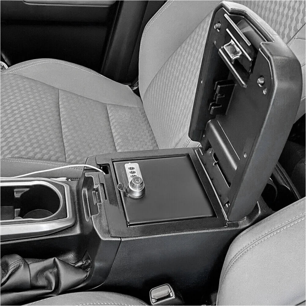 Teledu Center Console Sizeafe Vault Sizetorage Box For Toyota 2016-2022 Tacoma 00016-35986