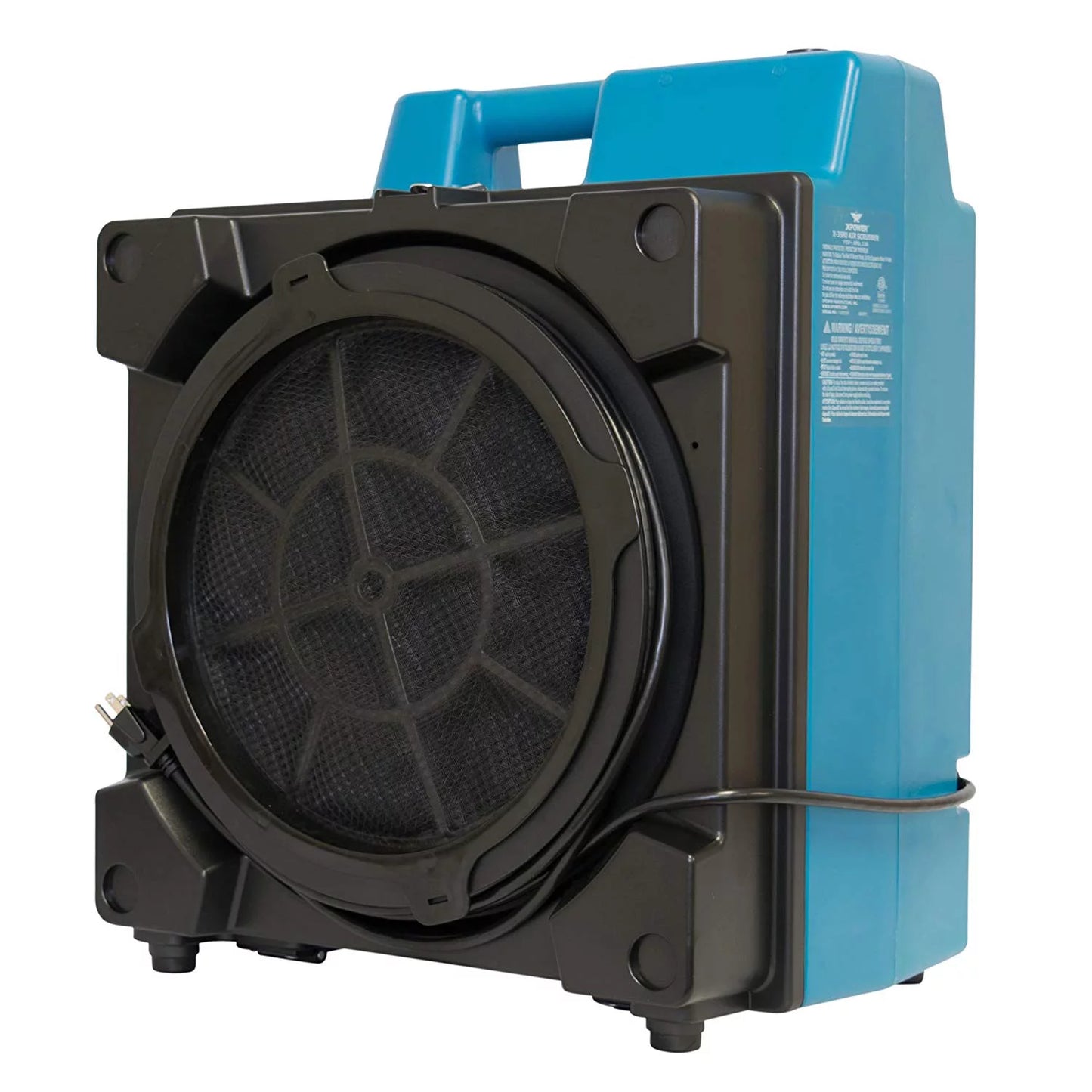 Xpower Negative Air Machines,Blue,21 5/8 in H X-3580