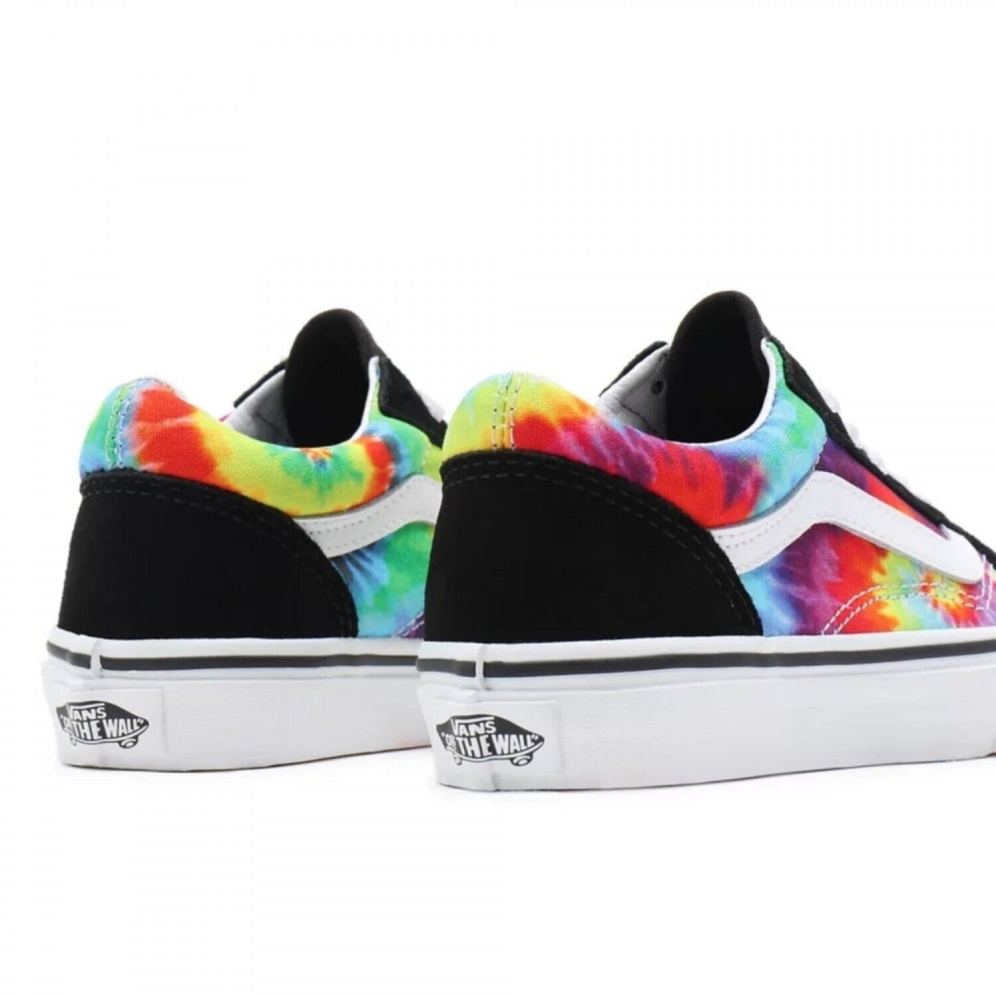 Vans Old Sizekool VN0A4UHZ99E1 Unisex Kid's Black/Multicolor Sizekateboard Sizehoes C1751 (5)