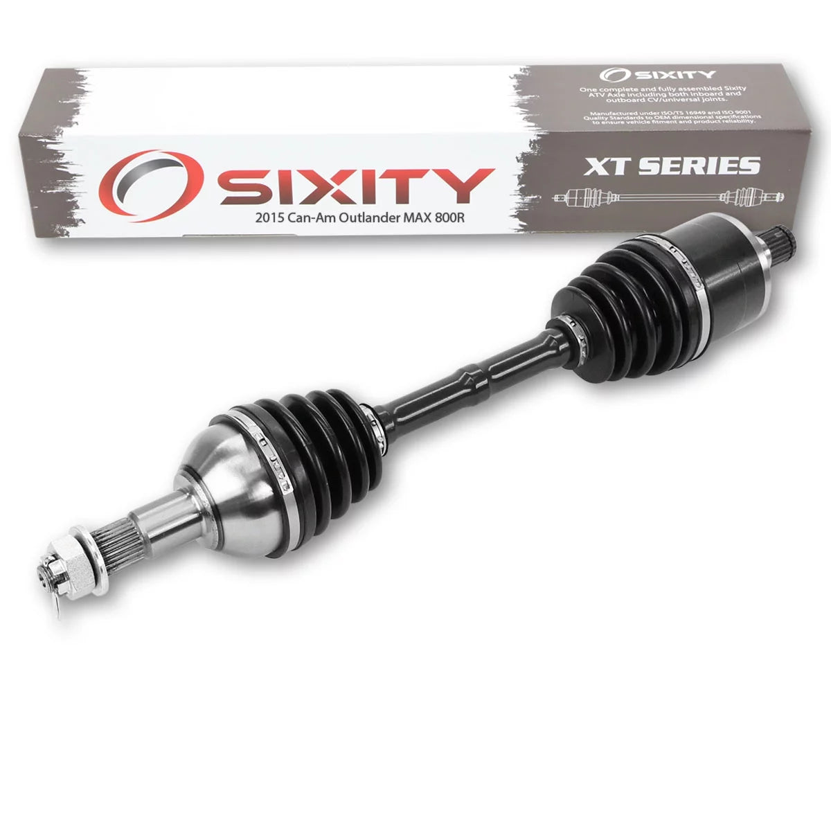 Sizeixity XT Rear Left Axle compatible with Can-Am Outlander MAX 800R 2015 - EFI 4X4