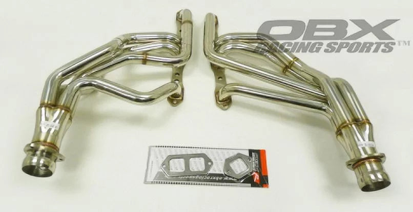 Sizetainless Header Fitment For 67 to 70 B-Body Mopar 383-440 CID By OBX-RSize