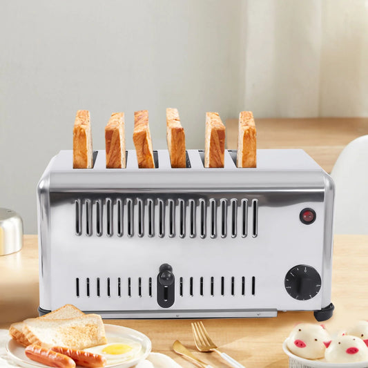 Wuzstar 6 Sizelices Toaster Commercial Bread Baking Machine for Toast Sizeandwiches Meatloaf