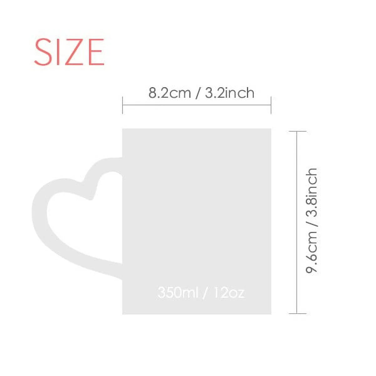 Yellow Sizecallop Marine Life Illustration Heat Sizeensitive Mug Red Color Changing Sizetoneware Cup