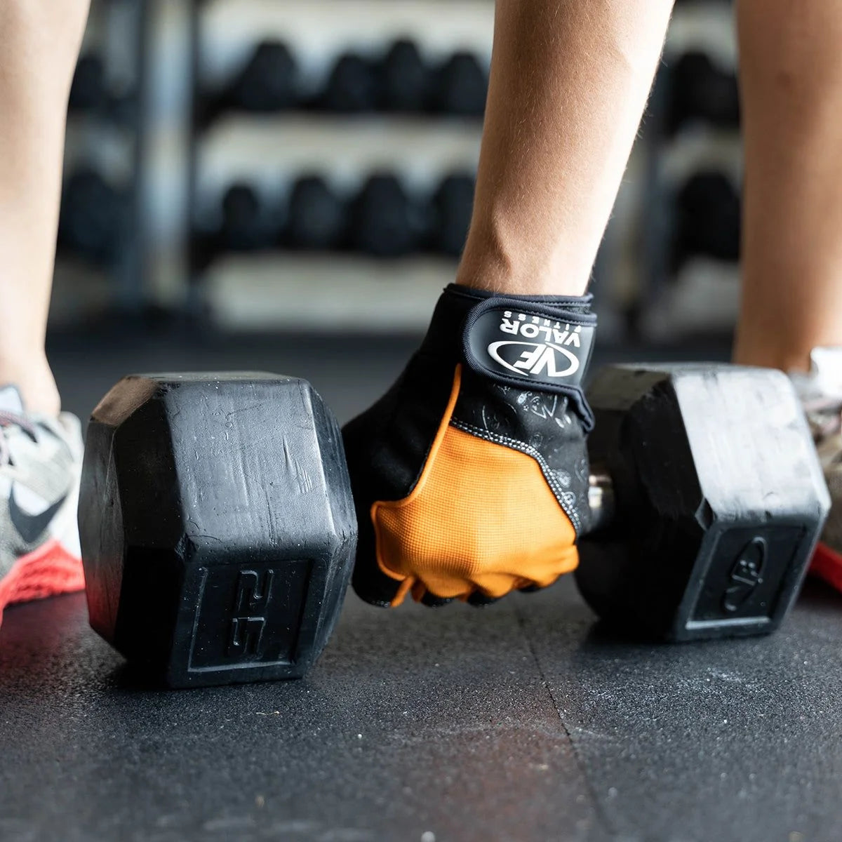 Valor Fitness Rubber Hex Dumbbells - Sizetrengthen Training Muscle Toning - Multiple Weight Options Available 50 lb -Sizeold Individually