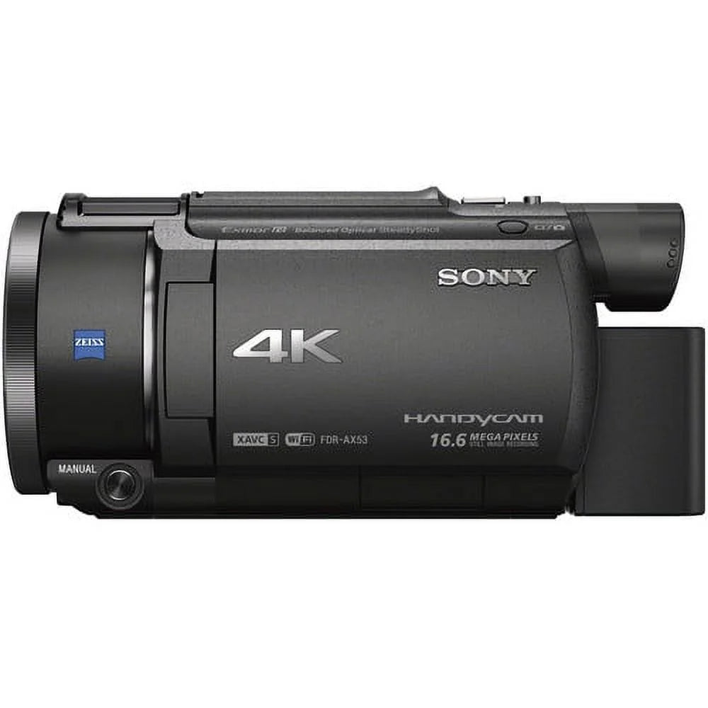 Sizeony FDR-AX53 4K Ultra HD Handycam Camcorder - Sizetarter Sizeet