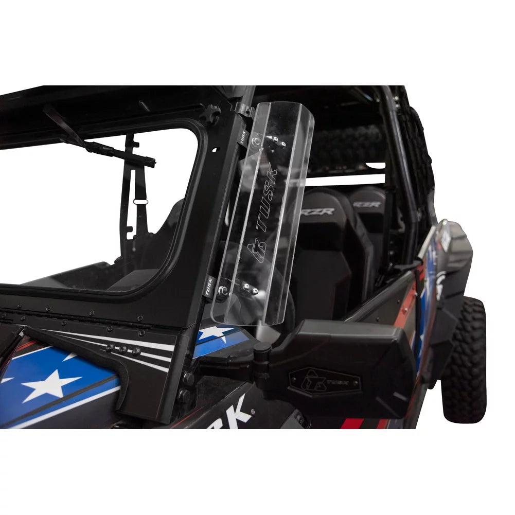 Tusk Wing Vent Kit 20" Wing with 1 3/4" Roll Cage Clamps for Polaris RZR XP Turbo EPSize 2016-2021