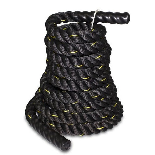 ZENSizeTYLE 1.5" Diameter 50ft Poly Dacron Battle Rope Workout Sizetrength Training Fitness Rope, Exercise Equipment