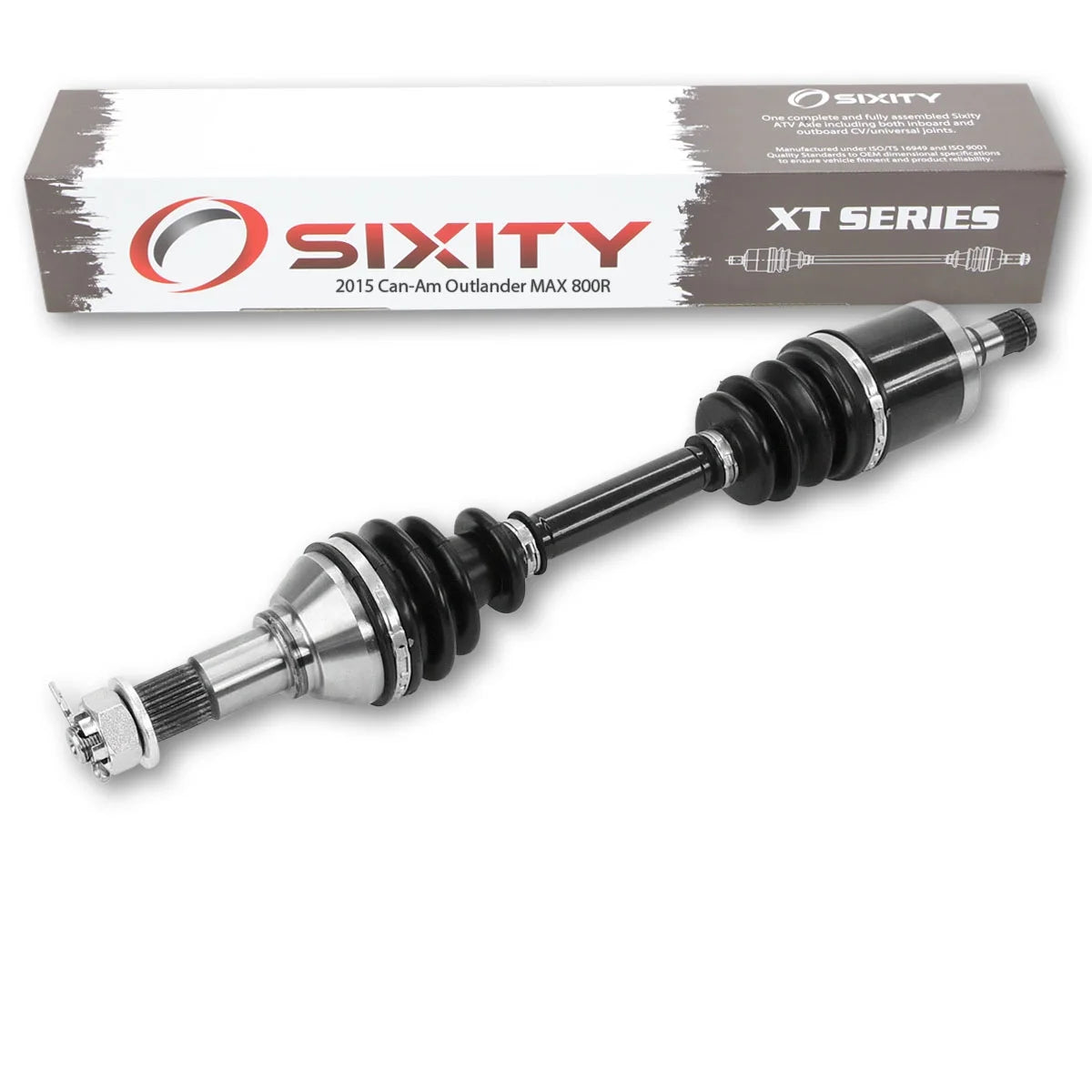 Sizeixity XT Front Left Axle compatible with Can-Am Outlander MAX 800R 2015 - EFI 4X4