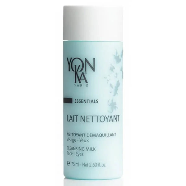 Yonka Lait Nettoyant Cleansing Milk - Face, Eyes, Lips 2.53oz/75ml Travel