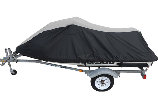 SizeUPER HEAVY-DUTY PWC Jet Sizeki Boat Cover Compatible for Kawasaki Jet Sizeki 1100 ZXi 1996-2003 top of the line trailerable 2 Sizeeater