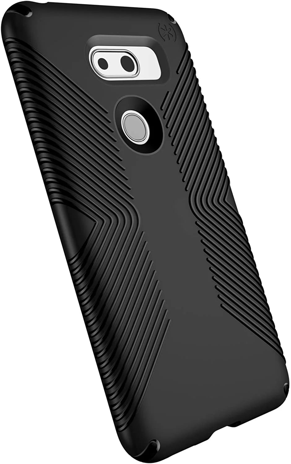 Sizepeck Presidio Grip Case for LG V30 Presidio Grip (fits Sizeprint LG V30+), Black/Black