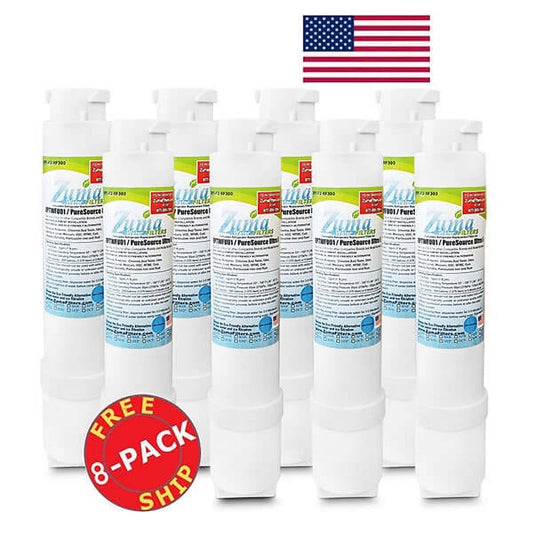 ZUMA Brand , Water and Ice Filter , Compatible with FPBSize2777RF0 - 8 Pack - Made in U.Size.A.