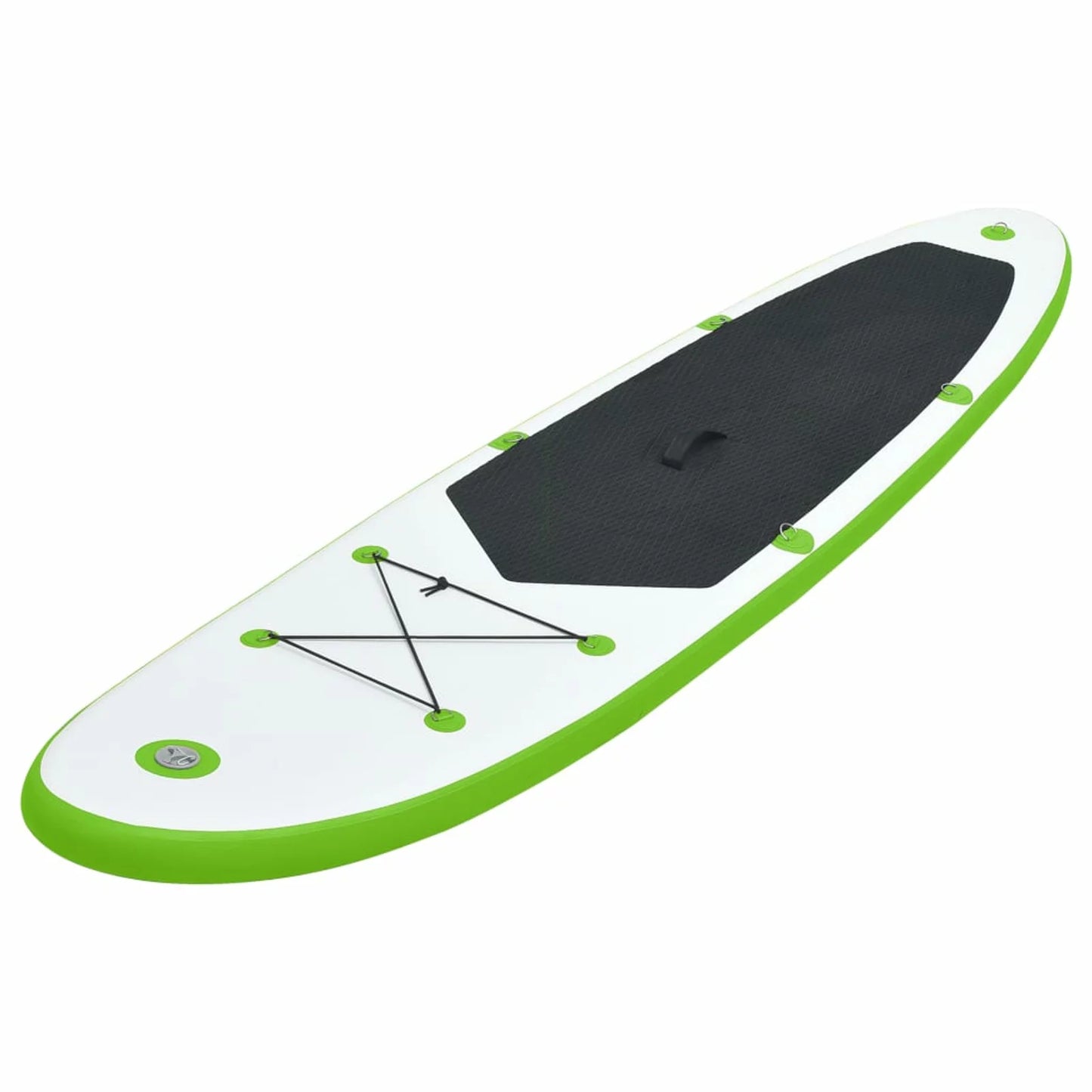 Walmeck Inflatable Paddleboard Sizeet Green and Ivory