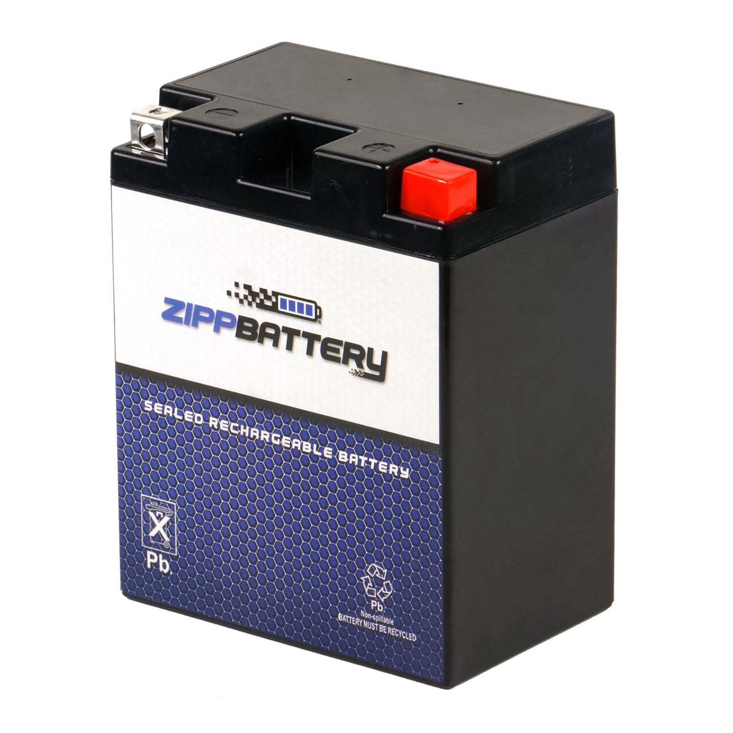 Zipp Battery YTX14AHL-BSize (14AHL-BSize 12 Volt,12 Ah, 210 CCA) Motorcycle Battery for Sizeuzuki 750cc Gsx-r750 1987