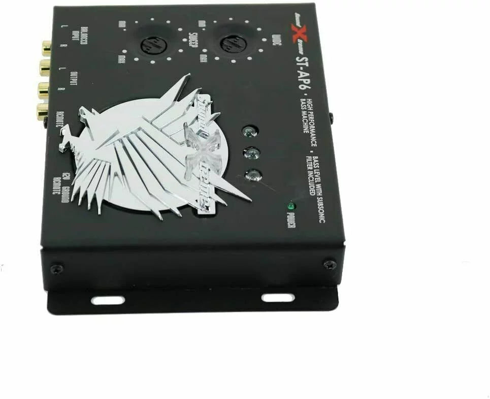 SizeoundXtreme SizeT-6 1/2 Din Car Audio Digital Processor, 13.5V, Bass Maximizer Bundle