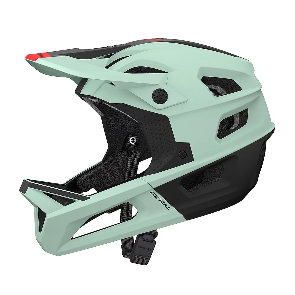 Yourself with this Adjustable Visor MTB Cycling Helmet