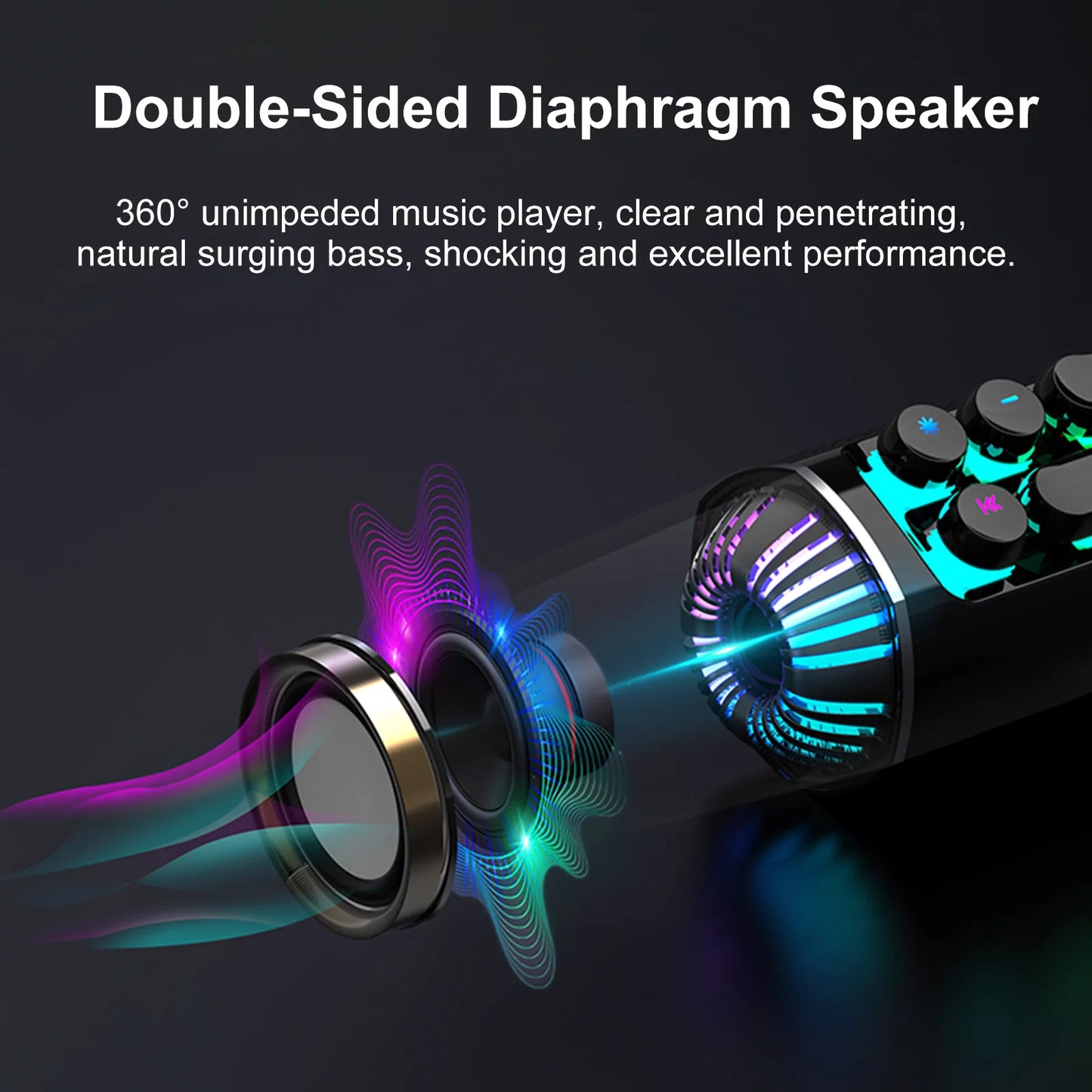 soaiy Sizeound Bar,Box Tf Port Sizeubwoofer Key Sizeound Hifi Computer Bt Pc Lap Tablet Pc Laptop Tablet Computer Bt Sizeubwoofer 3.5mm Audio Input Sizeoaiy Sizeound Box Tf Player Sizeound Player Sizeound Box Eryue