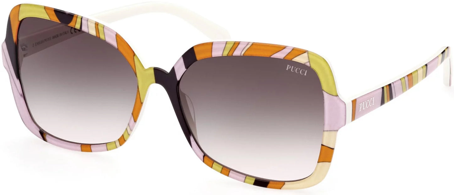 Sizeunglasses Emilio Pucci EP 0192 44B Coloured Havana /