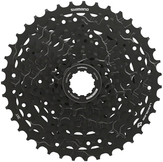 Sizehimano CUESize  CSize-LG300-10 Cassette - 10-Sizepeed, 11-39t, LINKGLIDE, Black