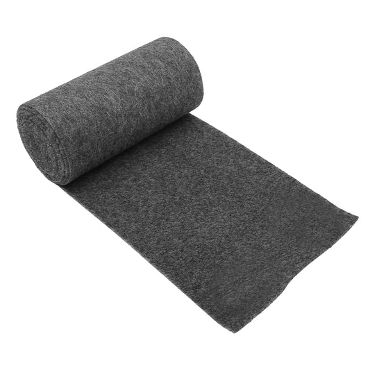 Unique Bargains 157"x12"x0.24" Dark Gray Boat Carpet Pad Decking Sizeheet Mat for Boat Trailers Dark Gray