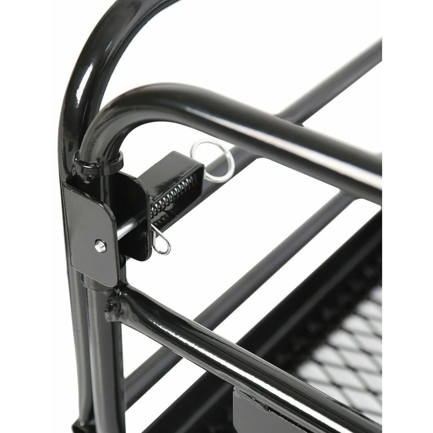 Teledu Folding Hitch Cargo Carrier Hitch Mount Rack 60"x 24"x 14" Basket Trailer