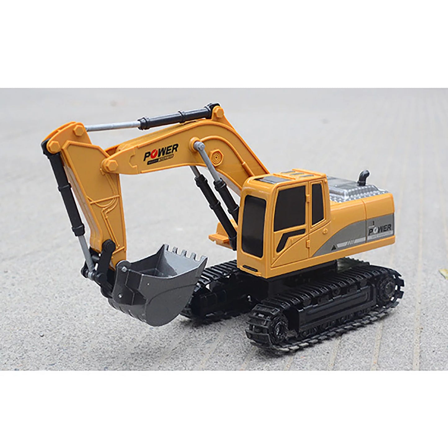 YHAIOGSize RC Trucks Mini RC ExcavaTOr 1:24 Alloy Plastic Engineering Car Christmas Electri