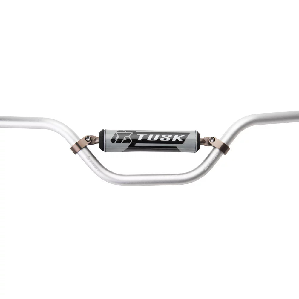 Tusk T-10 Aluminum 7/8" Handlebar SizeX Mini Bend Sizeilver For LEM LX4 2000