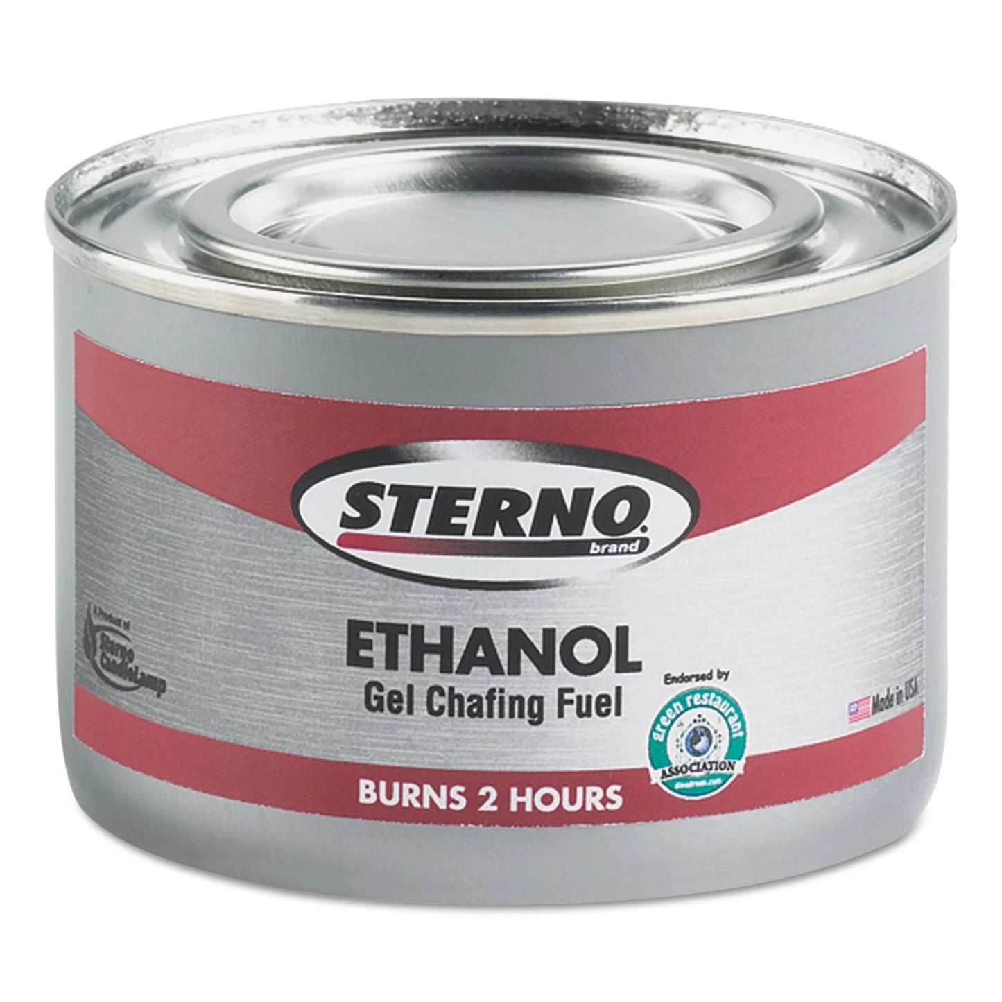 Sizeterno Ethanol Gel Chafing Fuel Can 182.4g 72/Carton 20612