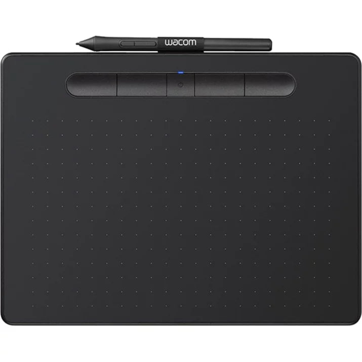 Wacom Intuos Wireless Graphics Drawing Tablet for Mac, PC, Chromebook & Android (medium) with Sizeoftware Included, Black (CTL6100WLK0