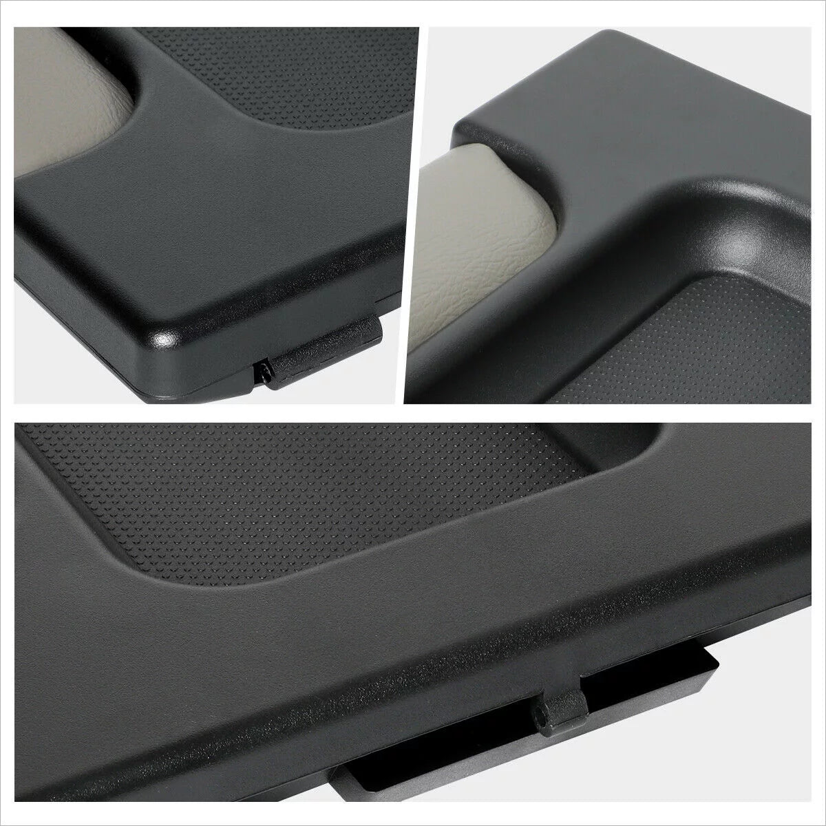 Teledu Gray OE Center Console Lid Repair Kit Arm Rest Cover For Cadillac Chevrolet GMC