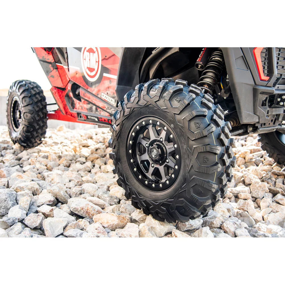 (4 Pack) Tusk Megabite Radial Tire 27x11-14 For POLARISize RZR 900 Trail Fox Edition 2020