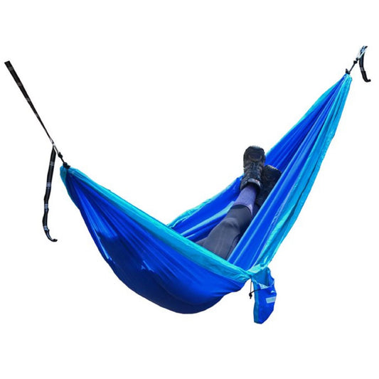 The Hamptons Collection 118" Blue Polyester Traveler Camping Hammock