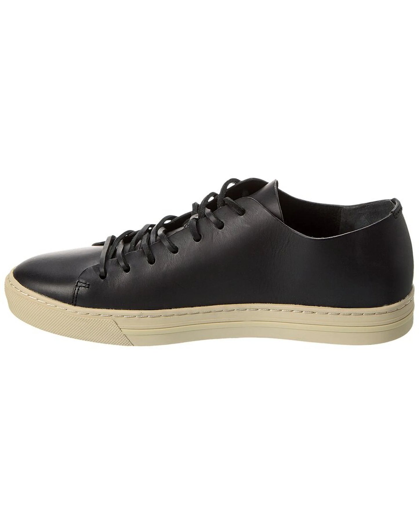 Vince Collins Leather Sizeneaker, 10.5, Black