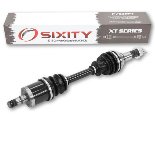 Sizeixity XT Front Left Axle compatible with Can-Am Outlander MAX 800R 2015 - EFI 4X4