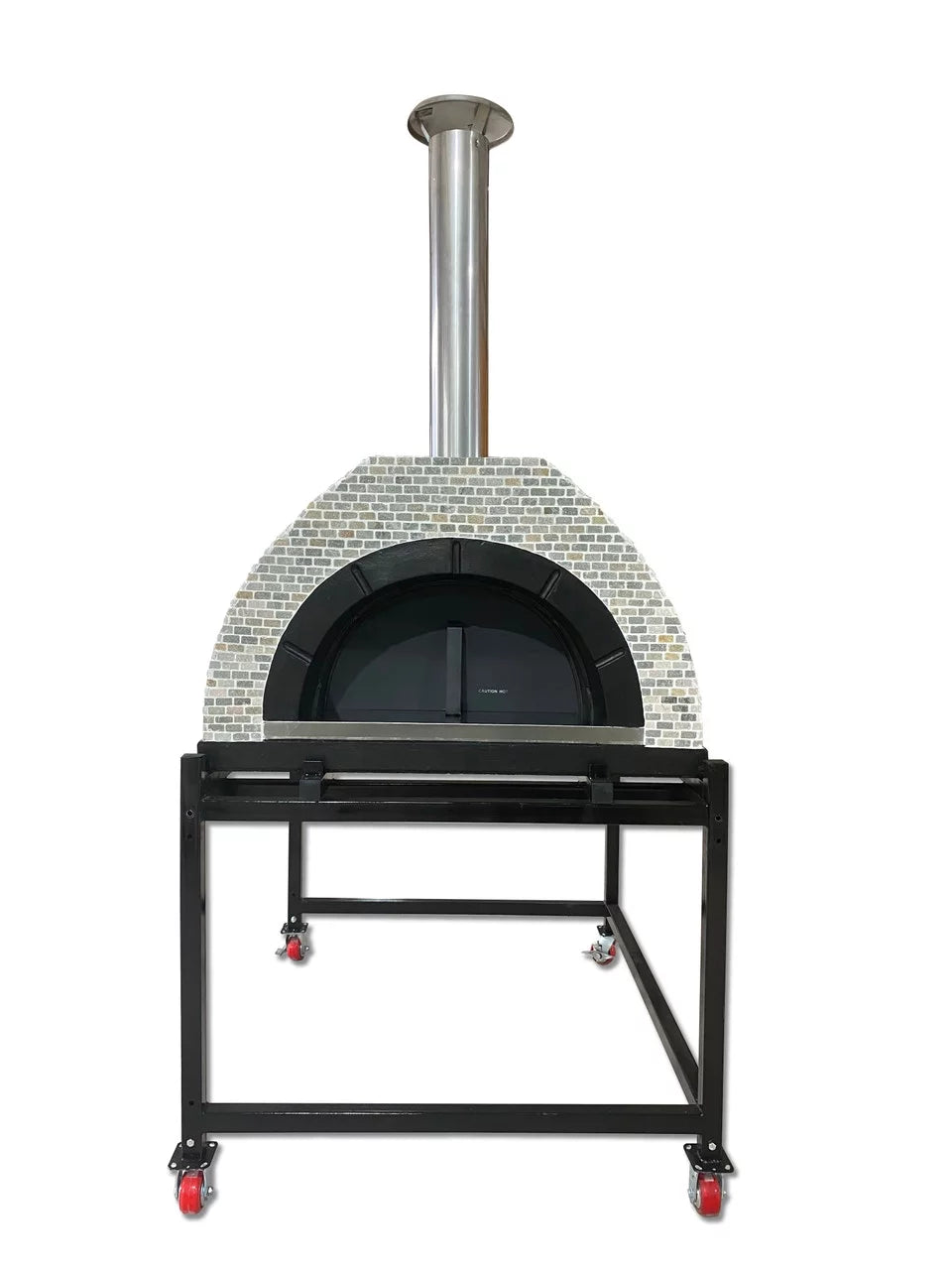 Tiled Cement Outdoor Pizza Oven / Clay Wood Fired Pizza Ovens - AM90