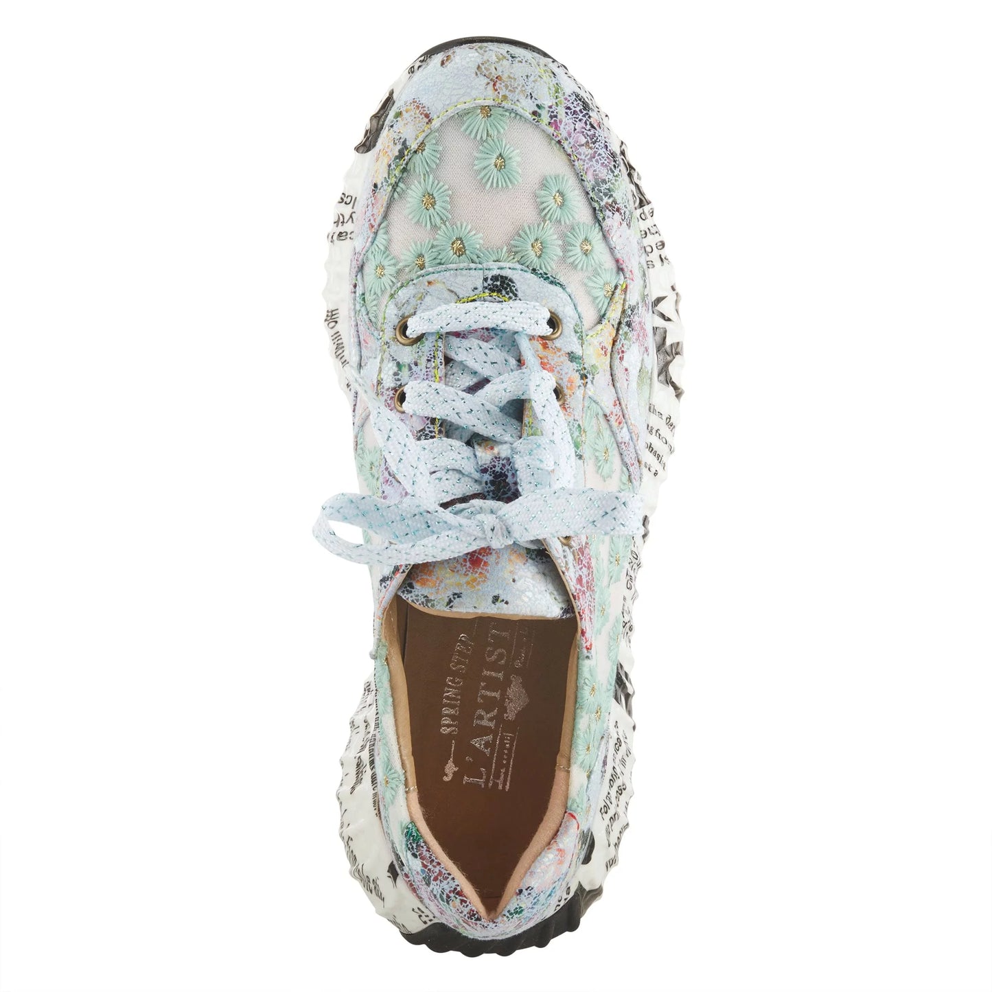 Sizepring Sizetep L'Artiste Women's Daisymae Fashion Sizeneaker Blue Multi EU 42 / USize 10.5-11