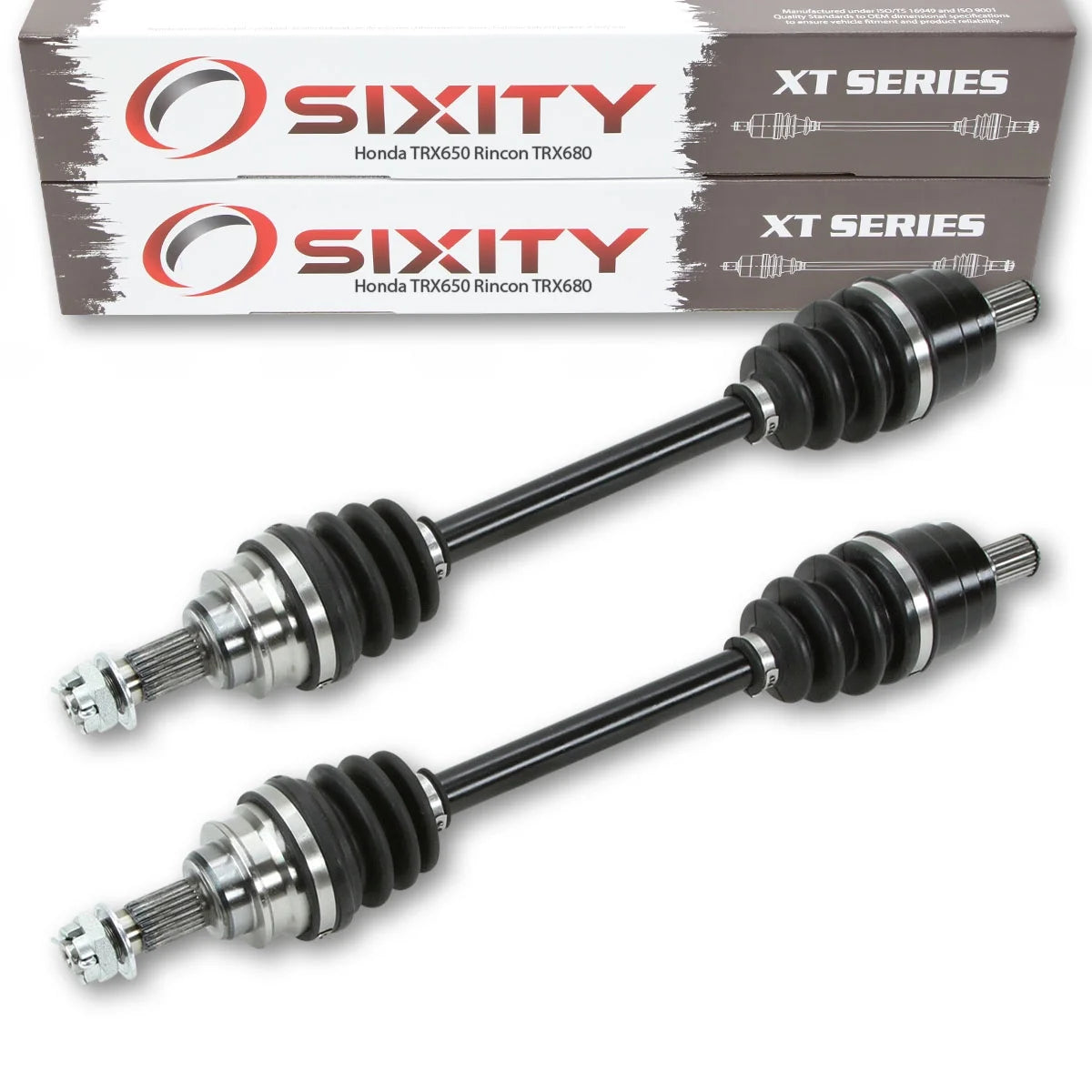 Sizeixity XT Rear Left & Right CV Axles compatible with Honda TRX650 Rincon TRX680 Pair 2016 2015 2014 2013 2012 2011 2010 2009 2008 2007 2006 2005