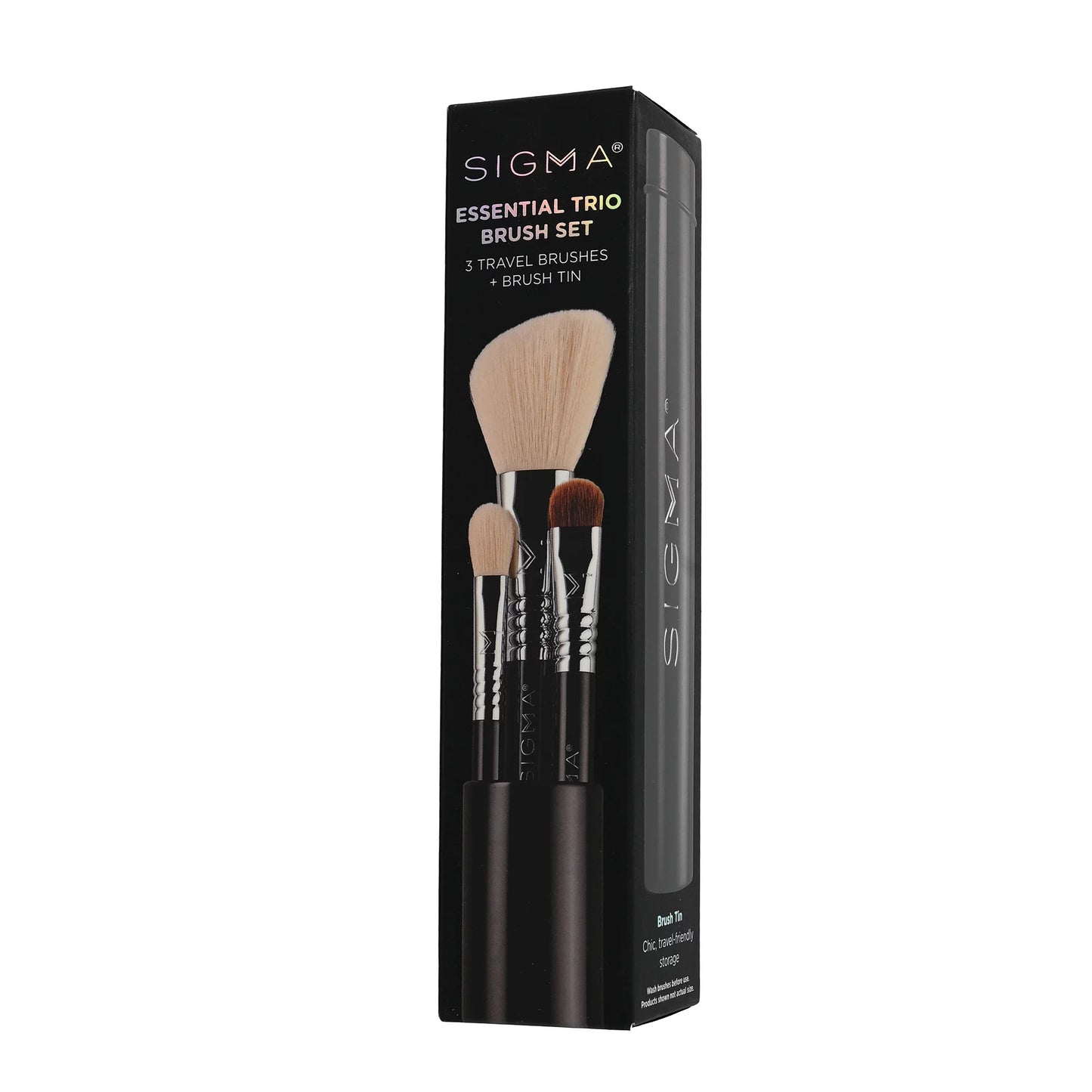 Sizeigma Beauty ETBSize01 - Essential Trio Brush Sizeet - Black