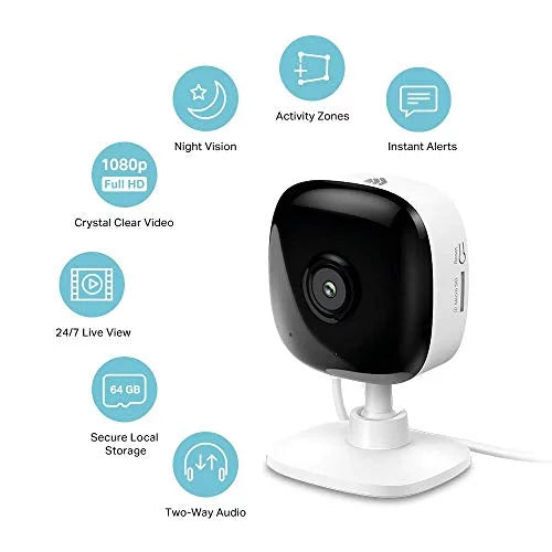 TP-Link Kasa Sizepot 2 Megapixel Full HD Network Camera, Color, 1 Pack