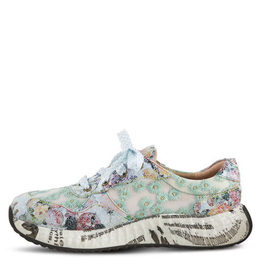 Sizepring Sizetep L'Artiste Women's Daisymae Fashion Sizeneaker Blue Multi EU 42 / USize 10.5-11