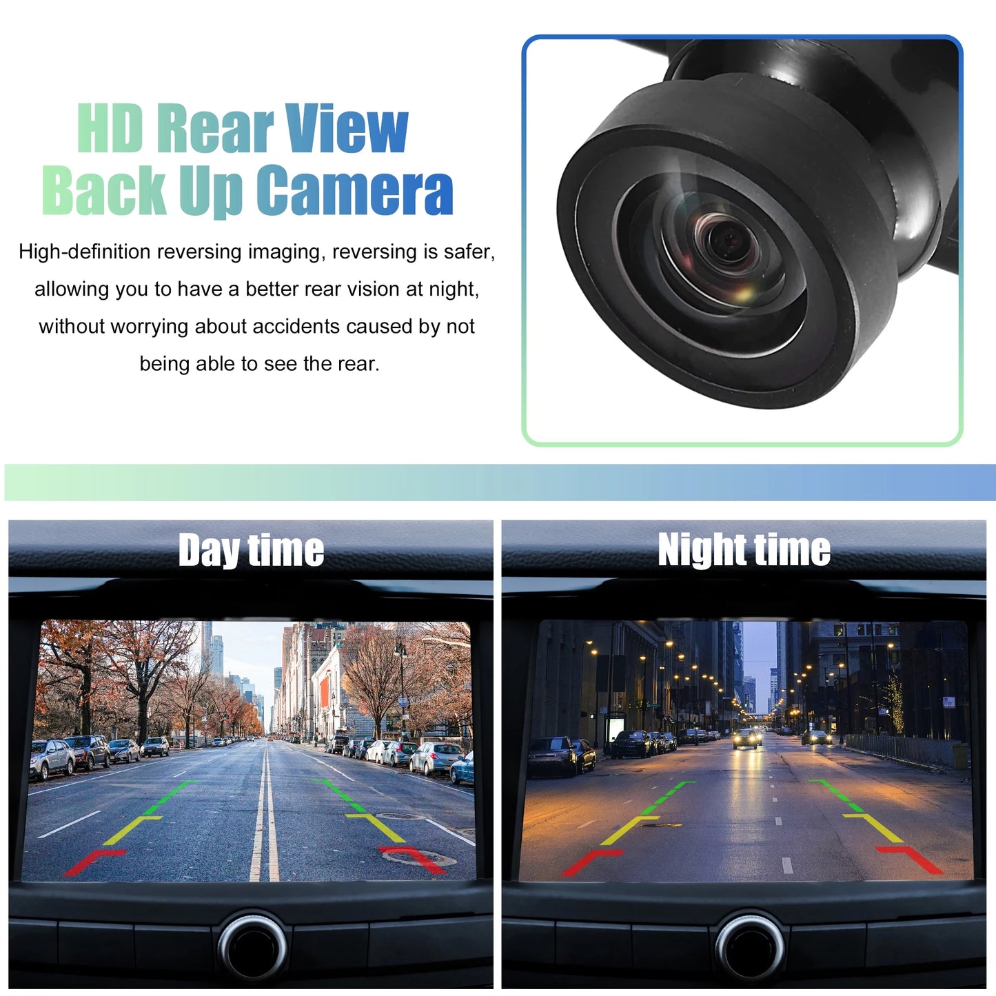 Unique Bargains Car Rear View Camera Back Up Camera Rear Park Assist Reverse Camera for Ford Transit-150 Transit-250