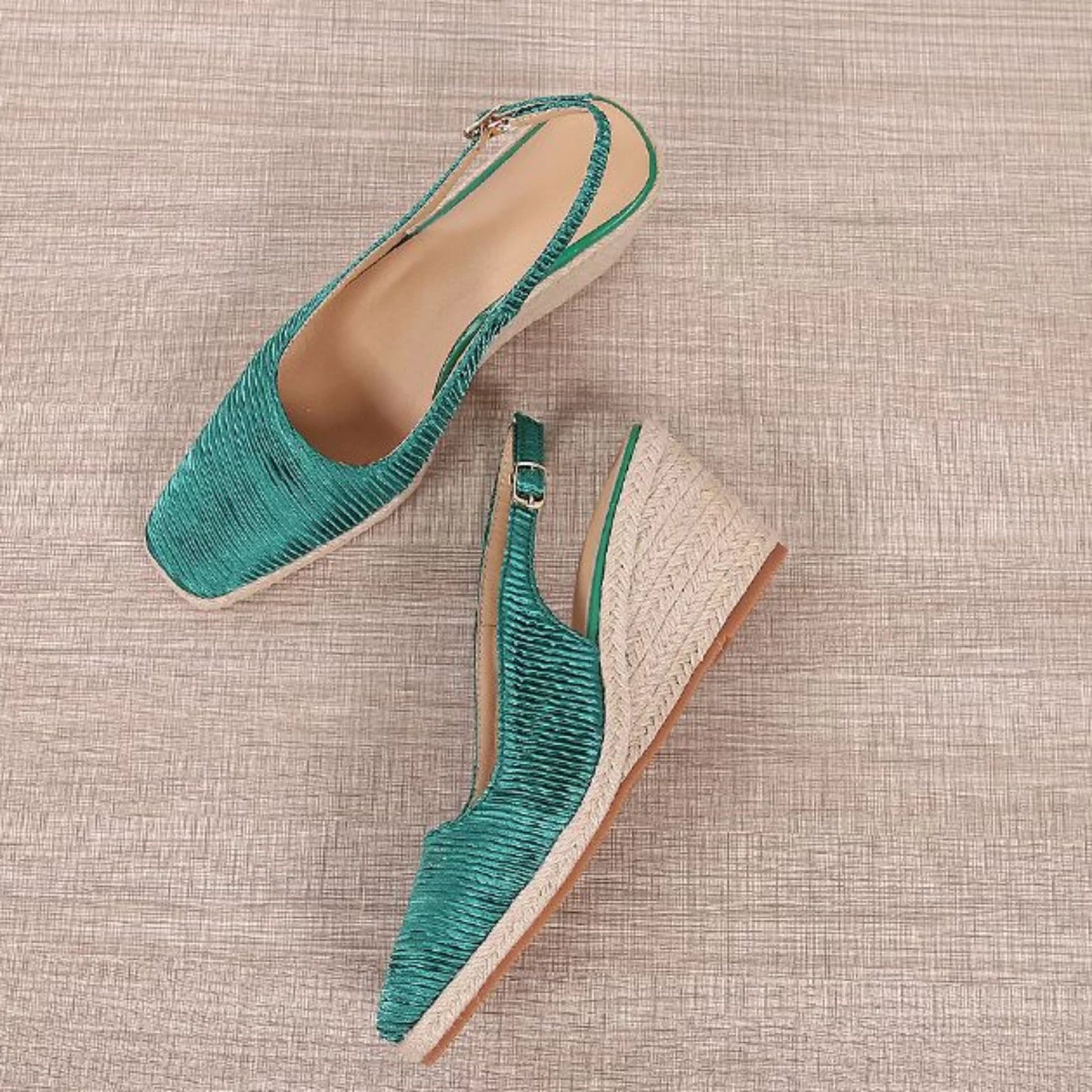 Sizeummer New Cap Toe Wedge Sizeandals Women Elegant Espadrilles High Heels Linen Sizetraw Fisherman Sizehoes Sizeilk Espadrilles Women Sizeandal Sizeketches Sizeandals Women's Flip Flop Sizeandals for Women Dressy Sizeize 12