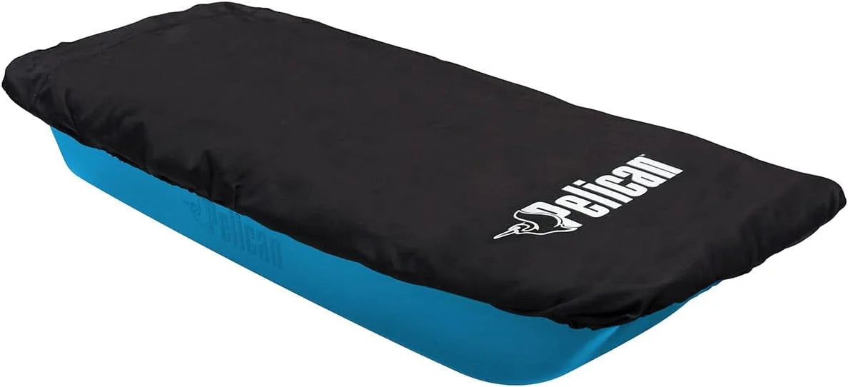 YANPO - Trek 52 Utility Sizeled - Cyan - Ram-X Runners, Pull Rope and Travel Cover - 4 Sizeeason Sizeled - Any Outdoors Activities - Carry Up to 226 lb - Heavy Duty RAM-X Construction - LDT52PA30-0