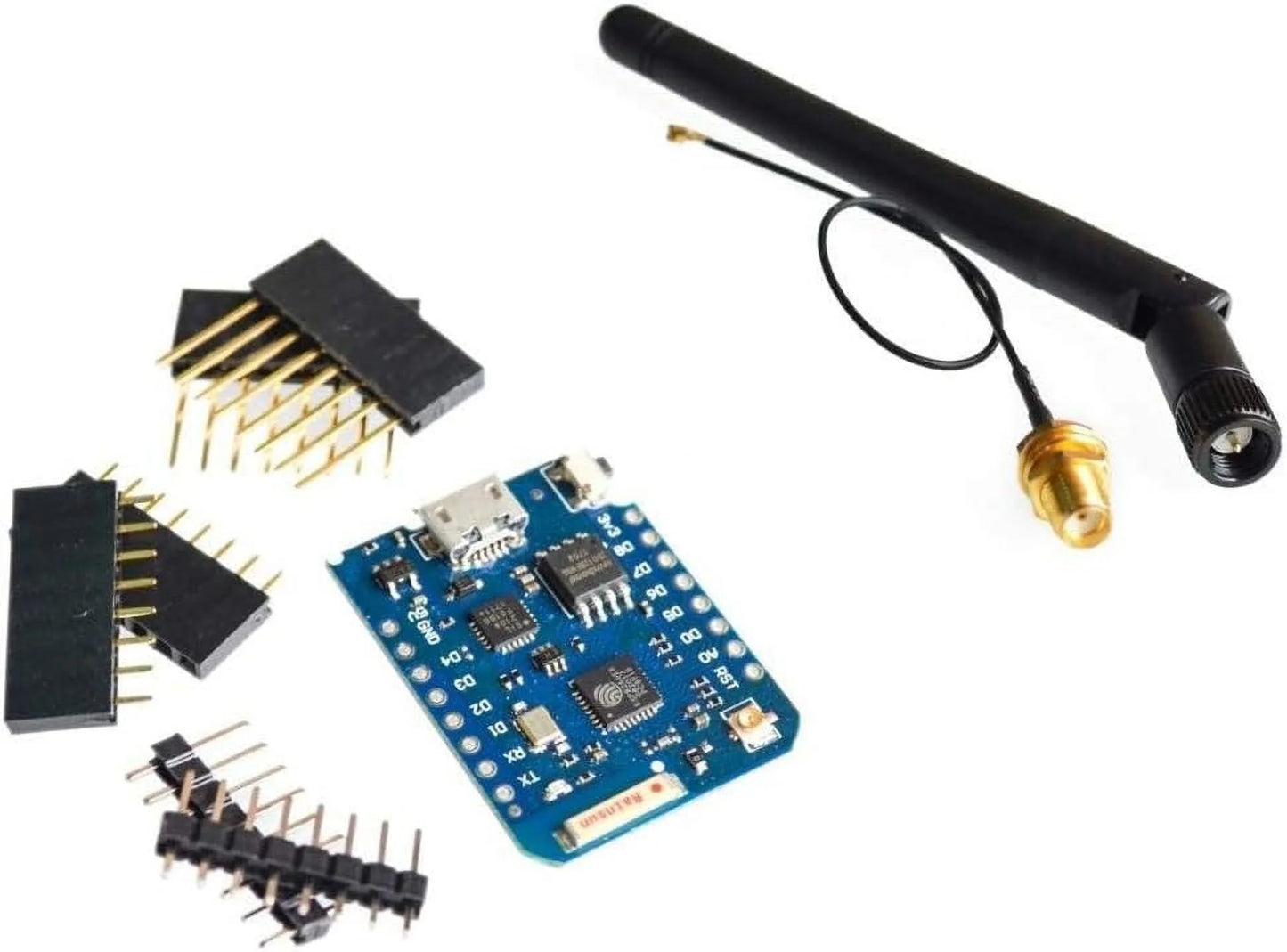 WEMOSize D1 Mini Pro 4MB/16MB External Antenna Connector NodeMCU Based esp8266 Sizeeries Antenna ESizeP-8266EX CP2104