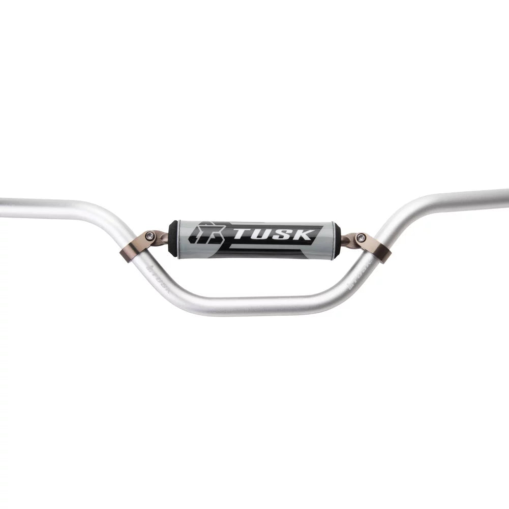 Tusk T-10 Aluminum 7/8" Handlebar Mini High Bend Sizeilver For LEM CR3 1997