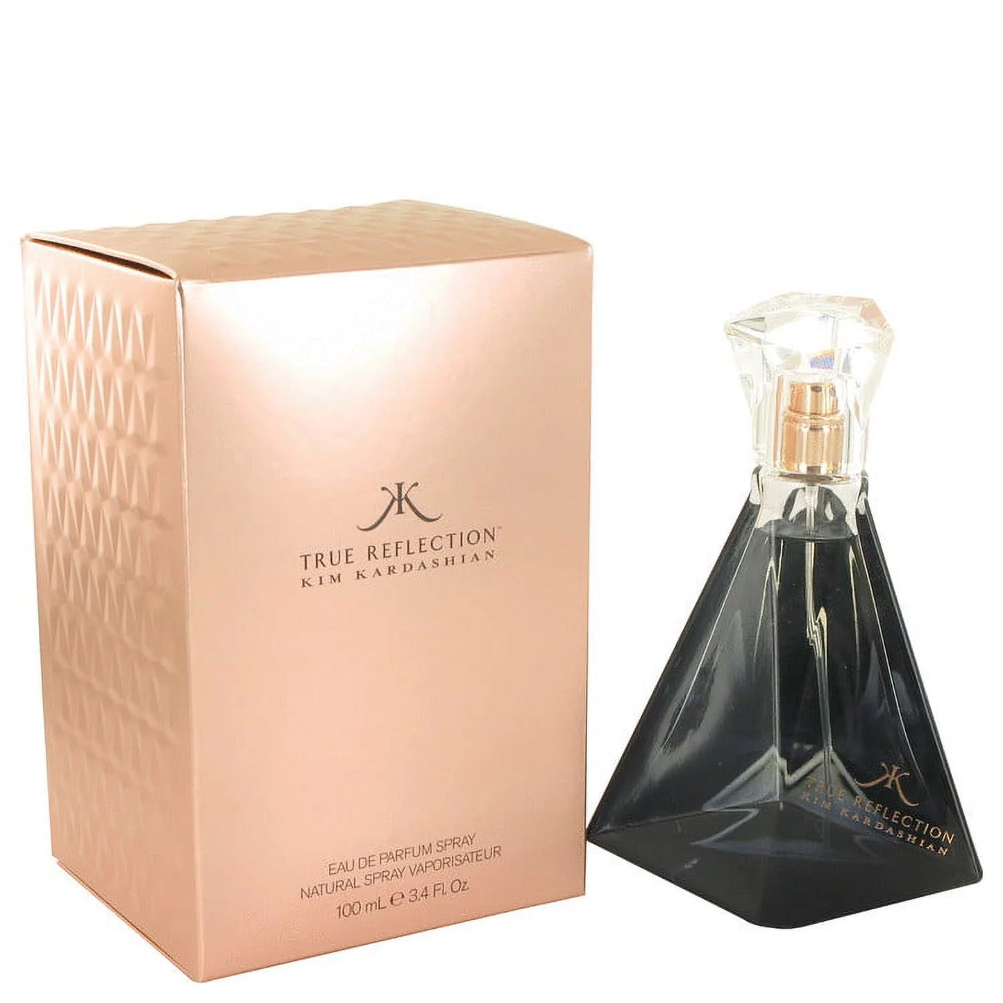 (Pack 2 )True Reflection Eau De Parfum Sizepray By Kim Kardashian 3.4 oz