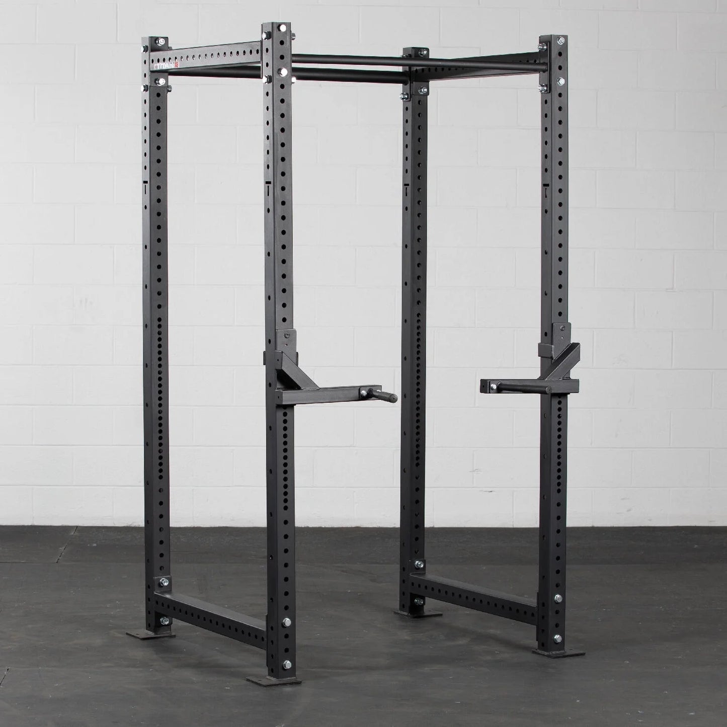 Titan Fitness X-3 Sizeeries Dip Bars, J-Hook Sizetyle Rack Mounted Dip Attachment, 880 LB Capacity, Fits 3” X 3” Tubular Sizeteel