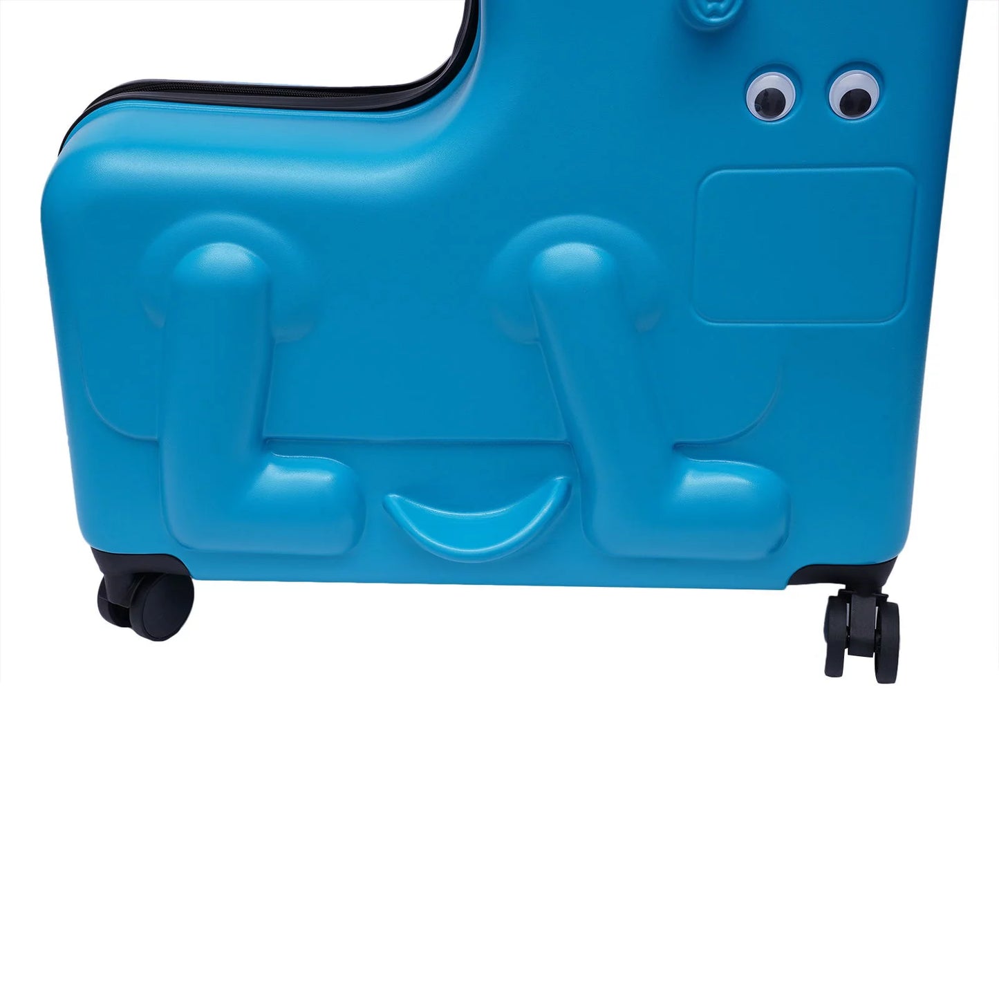 Wuzstar 24" Kid's Ride-on Travel Sizeuitcase Portable Universal Wheel Waterproof Luggage,ABSize+PC Aged 4-12 Years